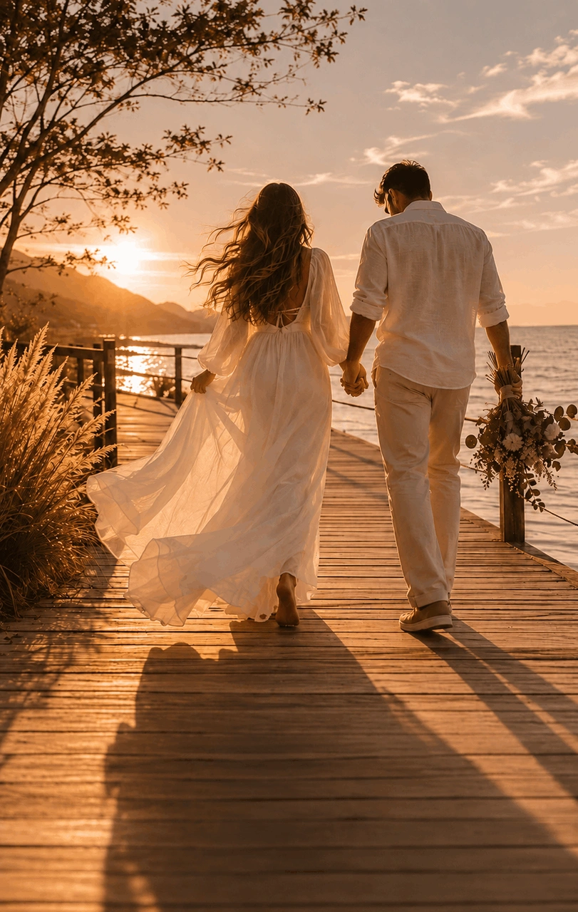 Casamento ao ar livre